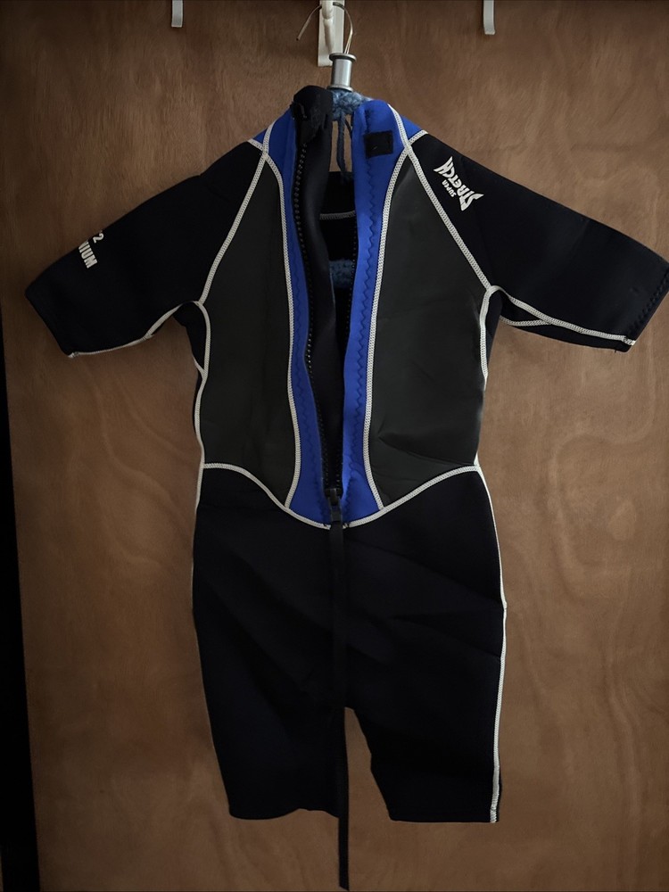 GP Unisex 2/2mm Neoprene Shorty Spring Suit Size 10