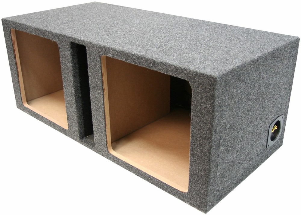 15" Subwoofer L7 4 Ohm with Dual Vented Square Sub Box