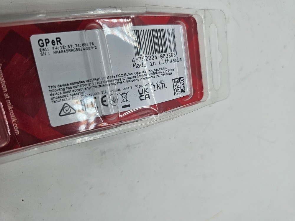 MikroTik GPER Gigabit Passive Ethernet Repeater