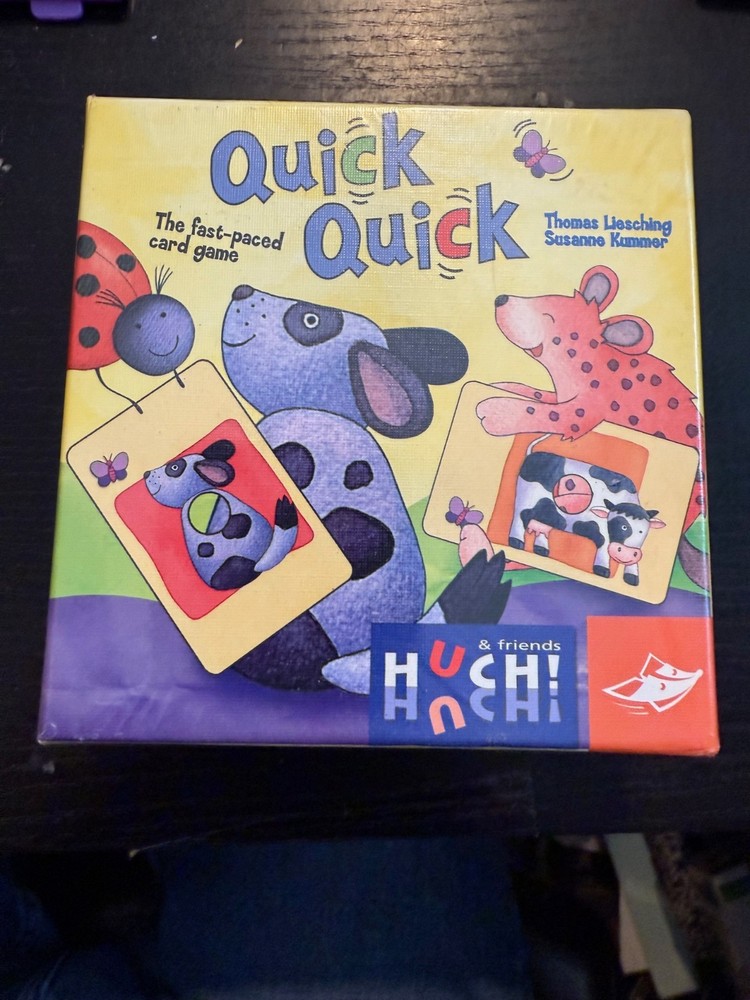Quick-quick Board Games by FoxMind Ages 4