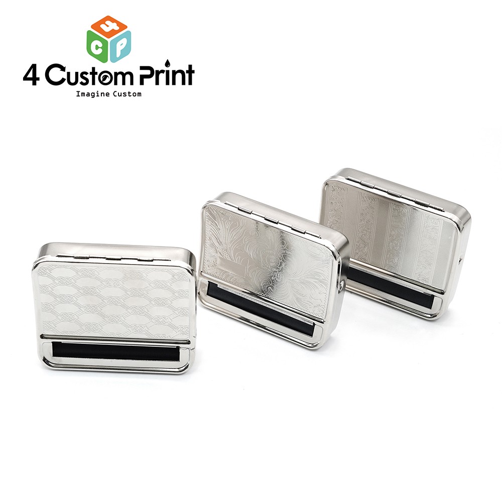 Metal Tobacco Rolling Machine - 78mm Cigarette Roller Case for Automatic