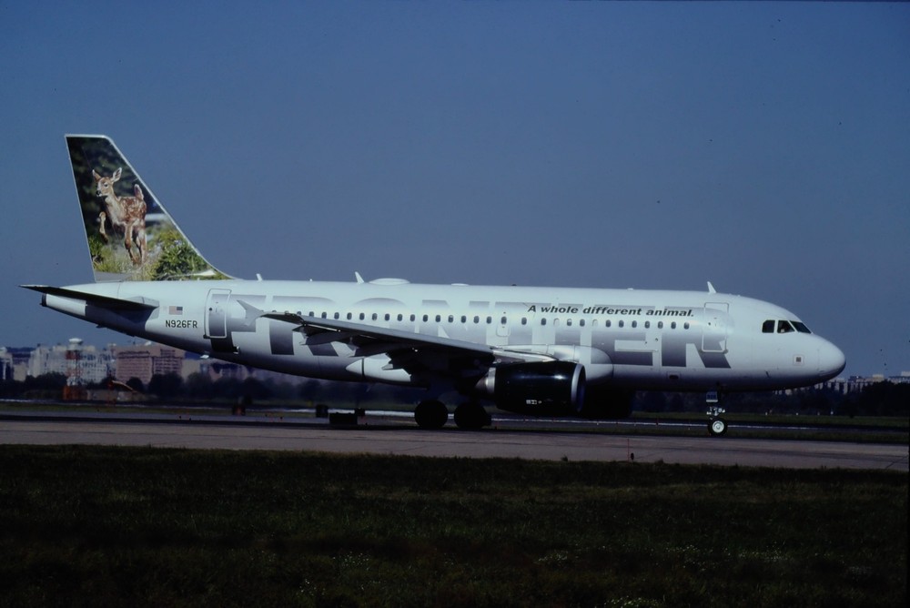 RB162_N926FR_FRONTIER_A319-111 - ORIGINAL KODAK SLIDE
