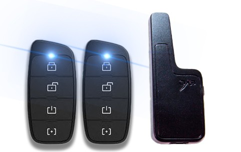 Plug-n-Play (2) 4-Button 2-Way Remote Start Kit For 2007-2011 Dodge Nitro