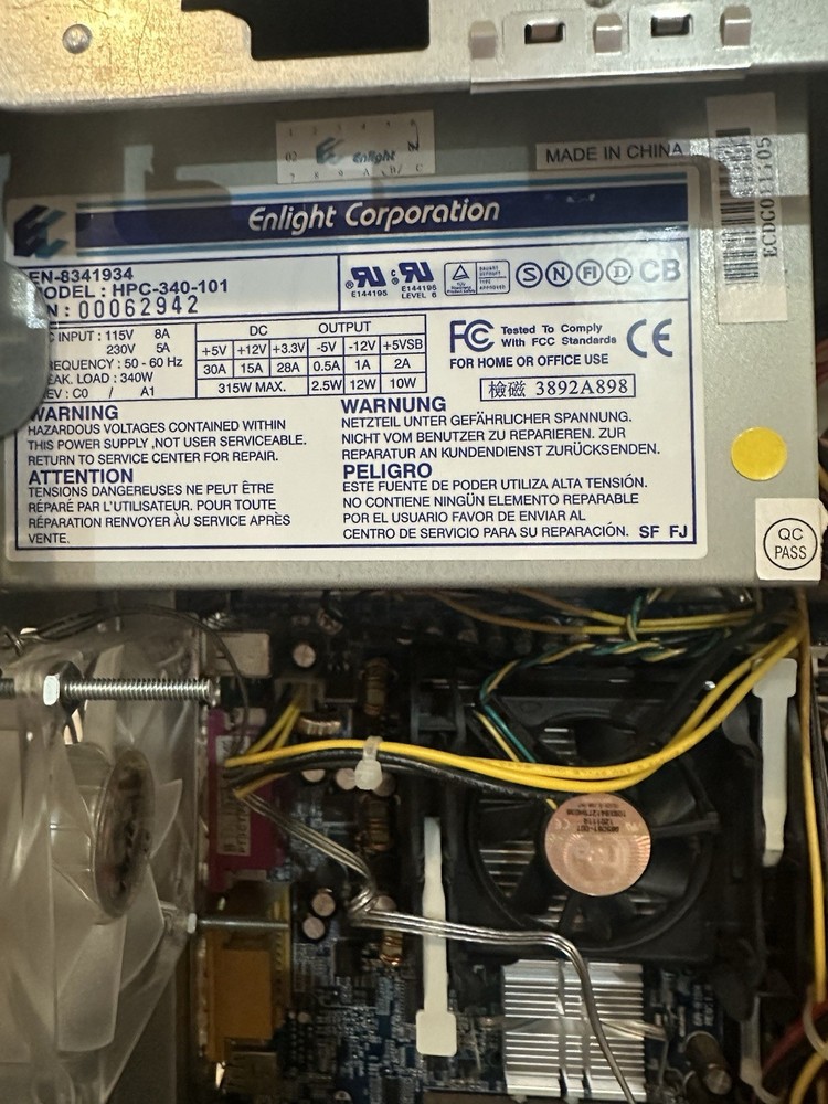 Vintage Custom Atx Retro Pc With Windows 98
