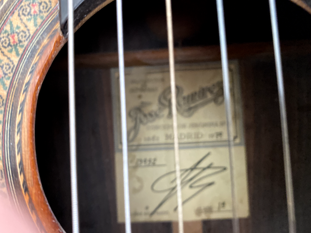 1979 RAMIREZ 1A CONCERT CLASSICAL GUITAR