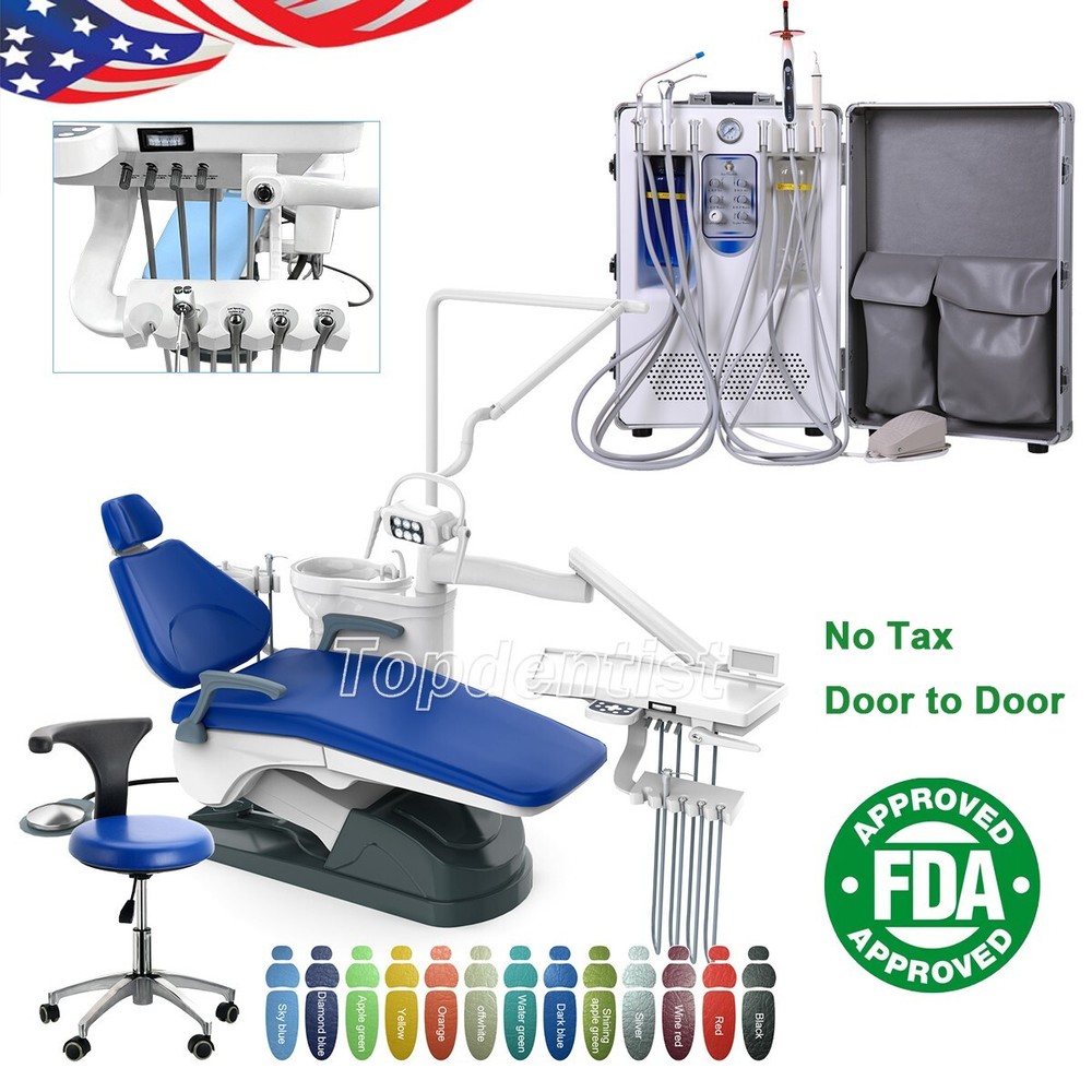 Dental Unit Chair Computer Control DC Motor/Delivery Unit Suction Air Compressor