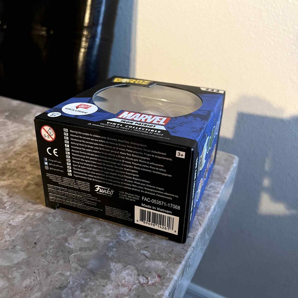 Funko Dorbz Marvel Iron Patriot #344 Walgreens Exclusive