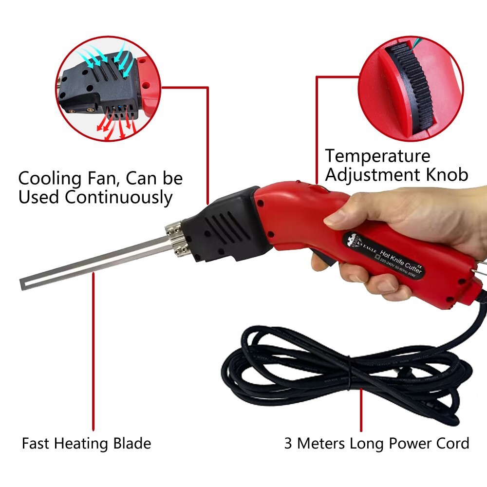 Durable Foam Hot Knife Cutter Electric EPS EPE Polystyrene Cutting DIY Machine