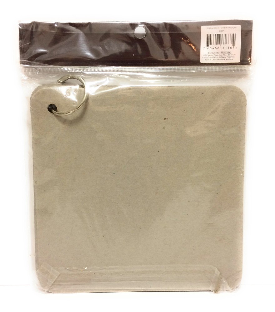 Colorbok Chipboard Book - 5 sheets