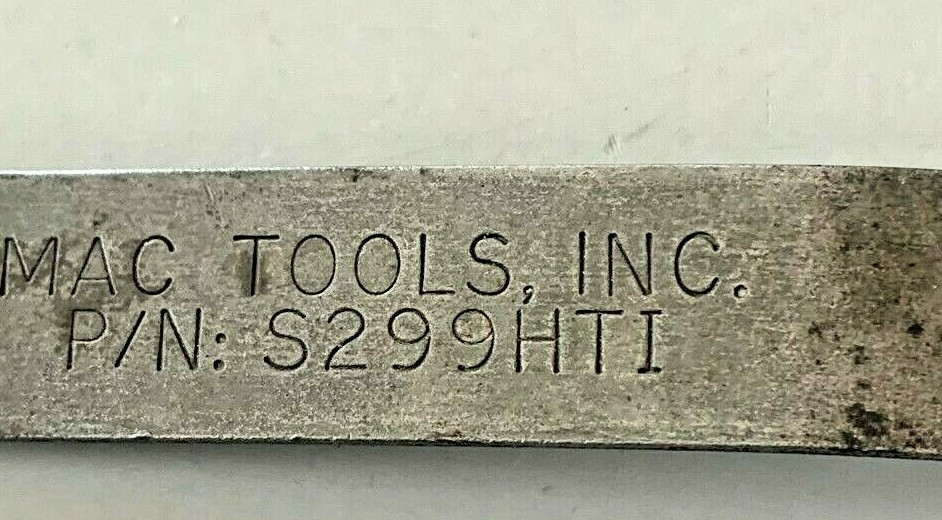 VINTAGE MAC TOOLS INC P/N: S299HTI