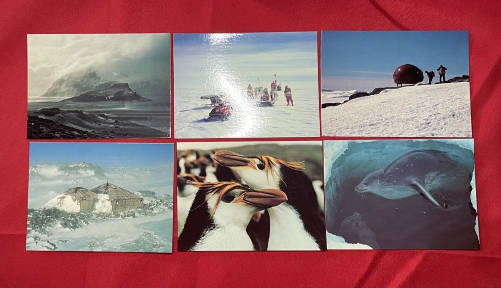 9 x  Australian Antarctic Division Postcards