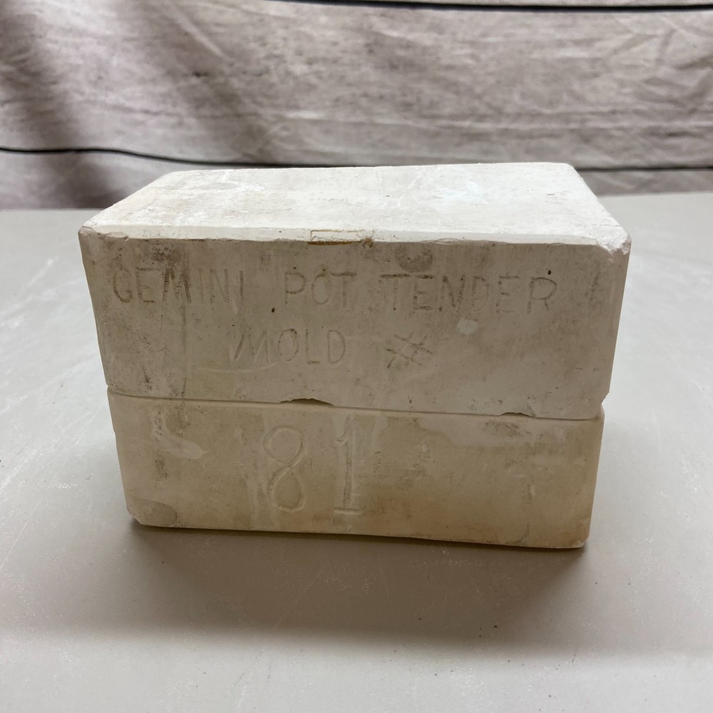 Ceramic Slip Casting Mold Gemini #81 Vintage 1976