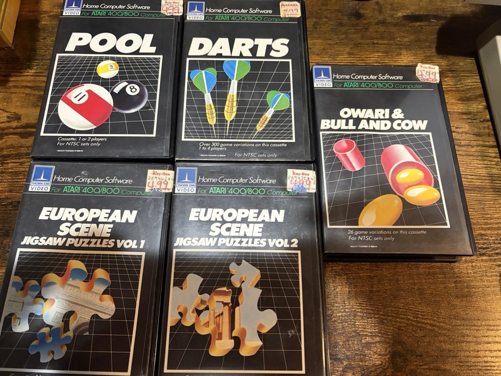 Thorn EMI Cassette Lot -untested-