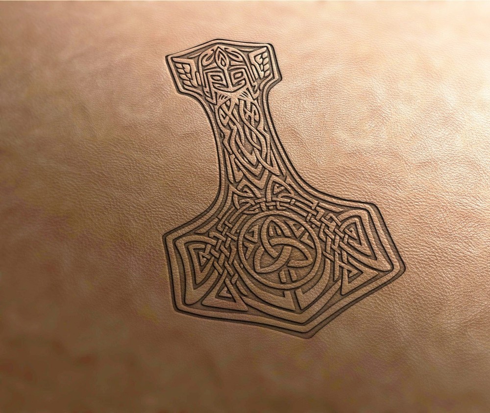 Leather Stamp : Celtic stamp 25 - Delrin Material