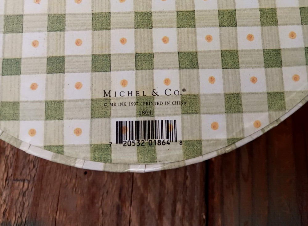 Mary Engelbreit Gingham & Pink Flowers Gift Box NEW