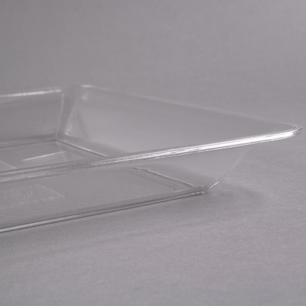 Fineline RC473.CL, 12x18-Inch Platter Clear Plastic Rectangular Trays, 20/CS