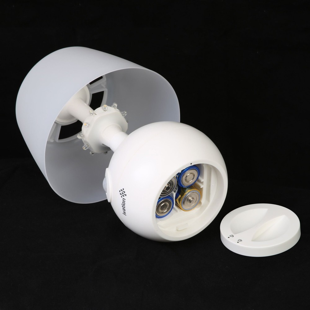 12-Battery Operated Motion Sensing Table Lamp - Dual Color Range - Available ...