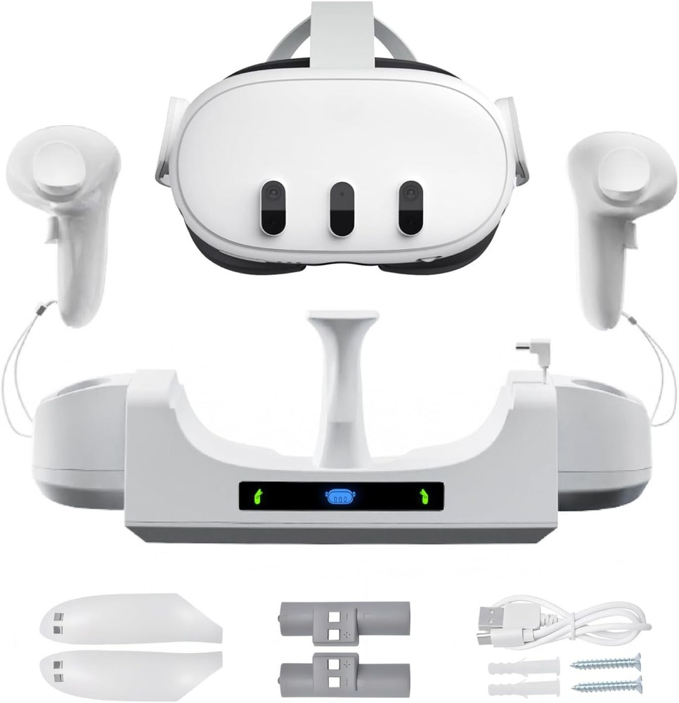Charging Stand for Meta Quest 3 VR Handle Controller Accessories Storage Dock