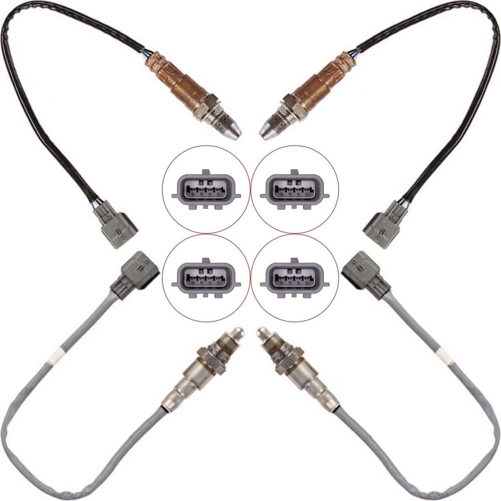 4Pcs Up+Downstream Oxygen Sensor For Nissan 2015-2019 Pathfinder 2016-19 Maxima