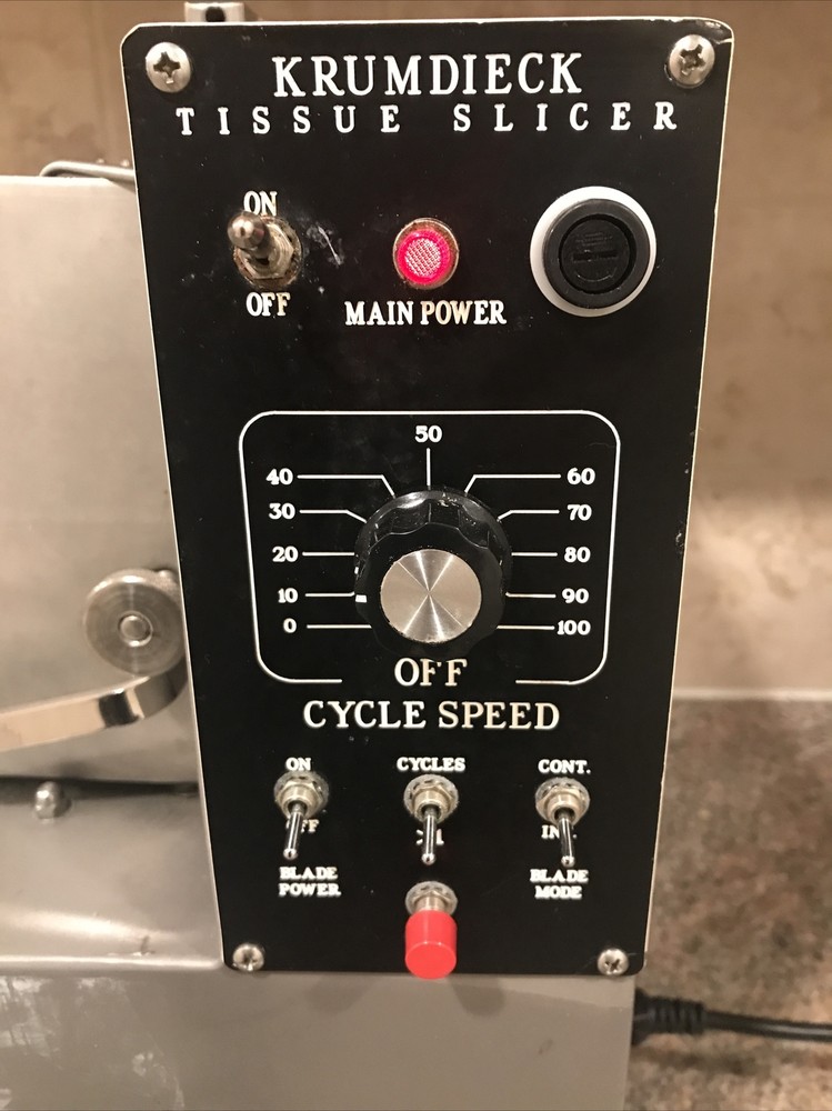 KRUMDIECK MD 4000 TISSUE SLICER