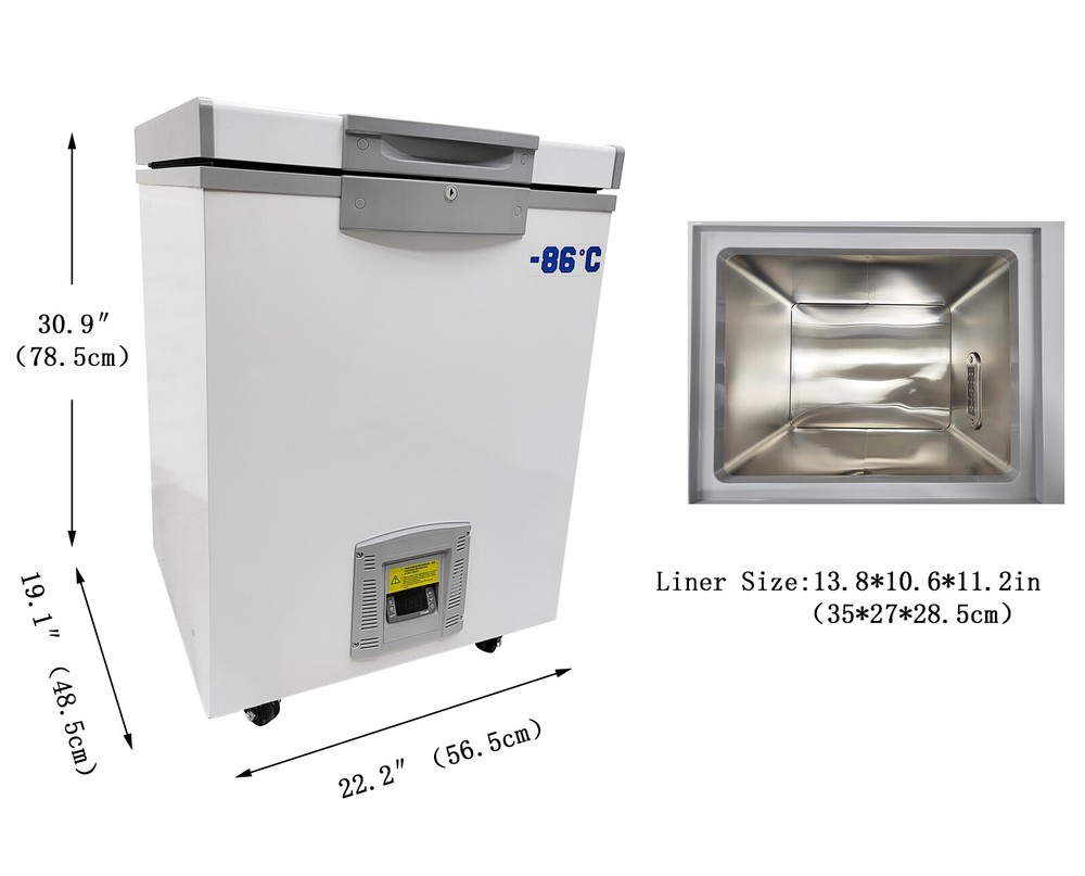 28L Ultra-low Temperature Storage Box Laboratory Samples Storage -40℃ to -86℃