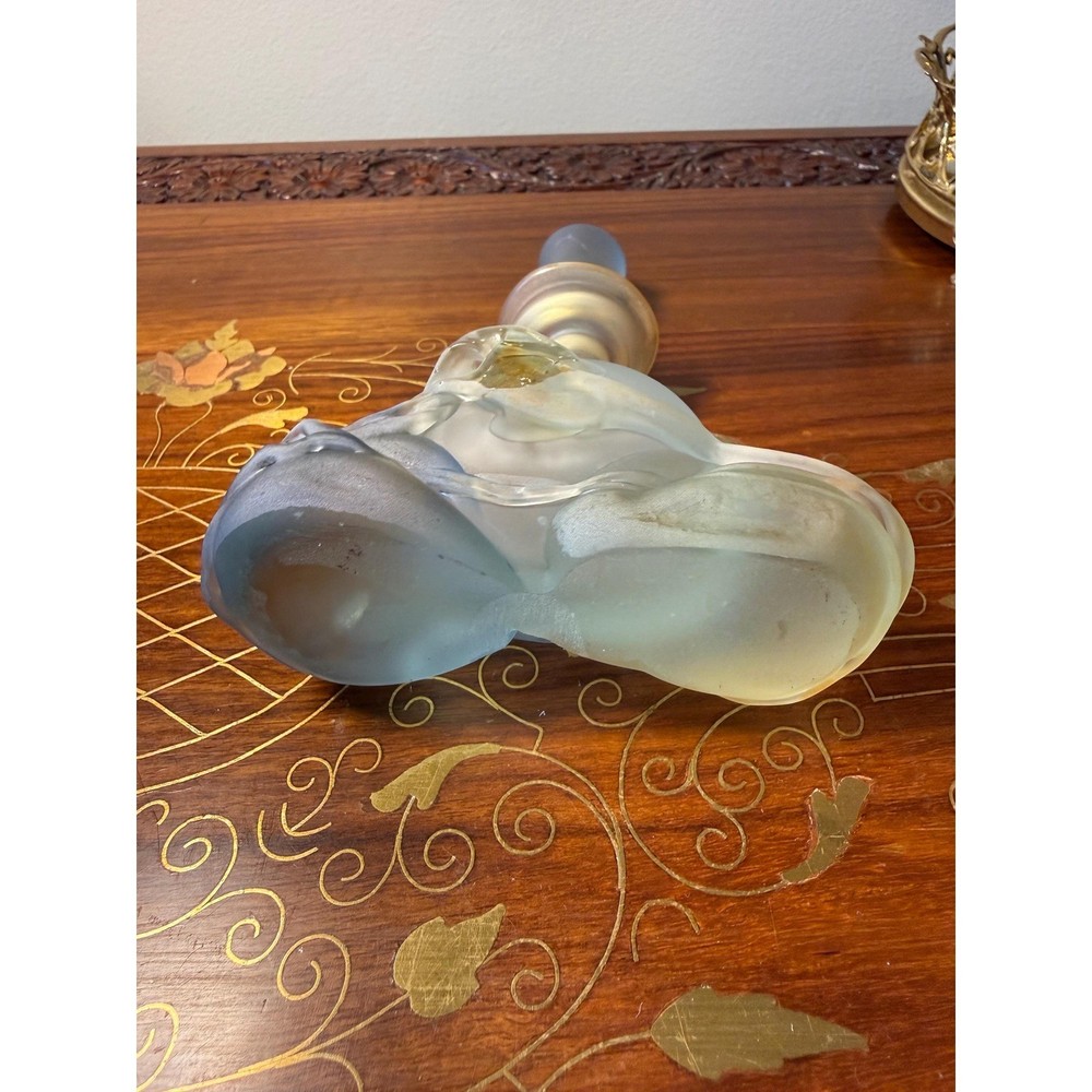 Vintage Signed Jon Art Studio Glass Perfume Bottle