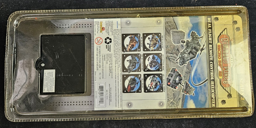 Command Force RH-66 Micro Series Dual Flight Remote Control Helicopter NIB