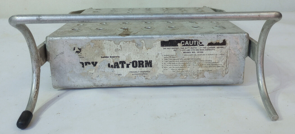 Good Used Gorilla Ladders Step Platform GLMP-PLTFM