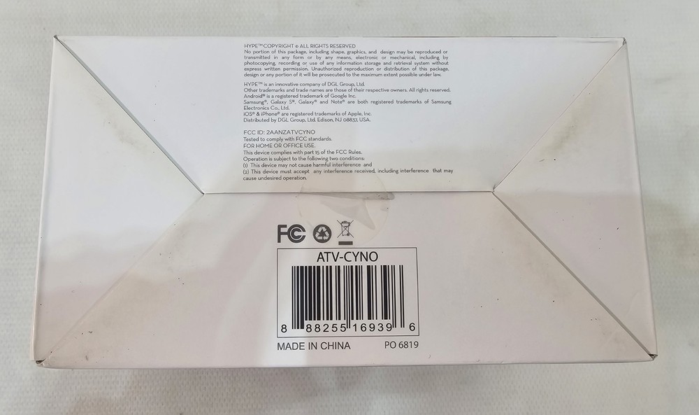 CYNOCULARS VR Headset With Remote UNUSED