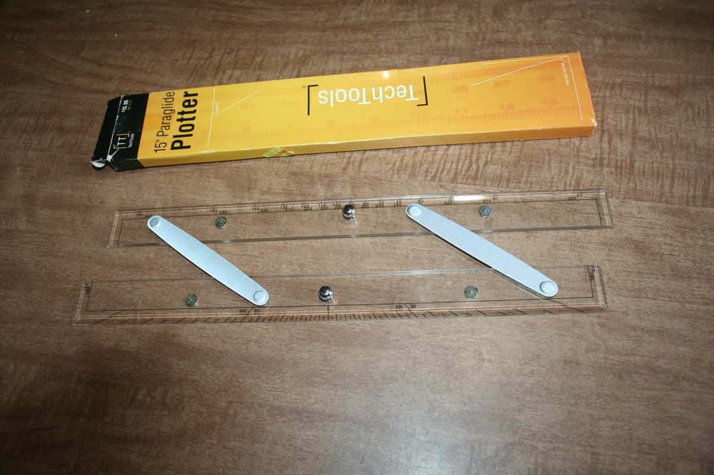 NOS Vintage Tech Tools PR-1111 15" Paraglide Plotter See Pix!!