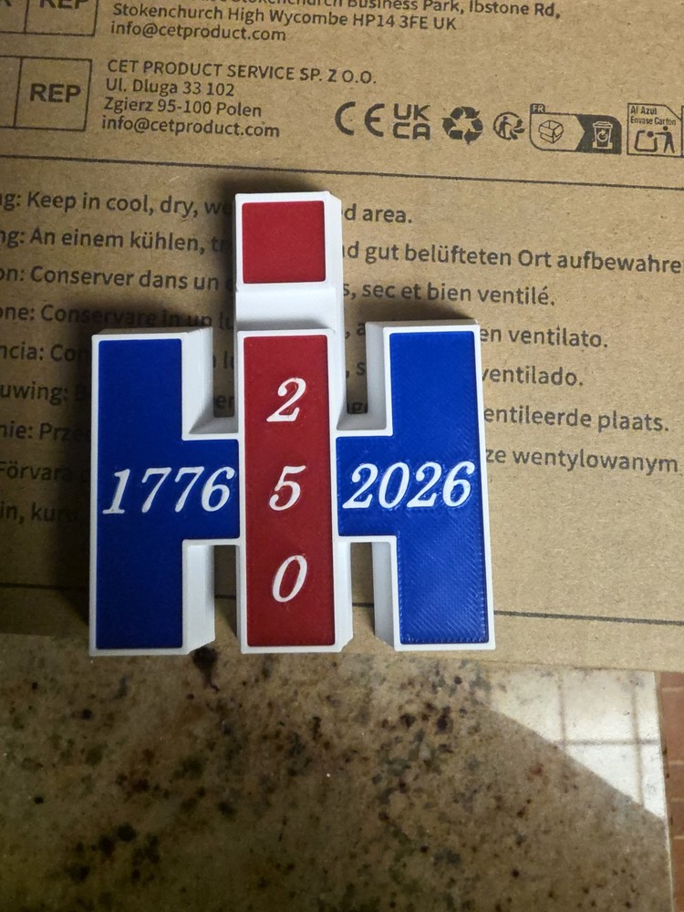 50 250 Anniversary Emblems
