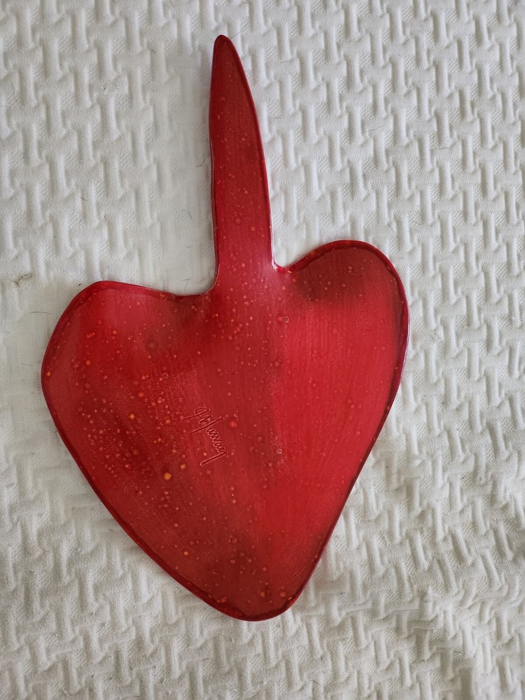 Signed Pottery Stingray