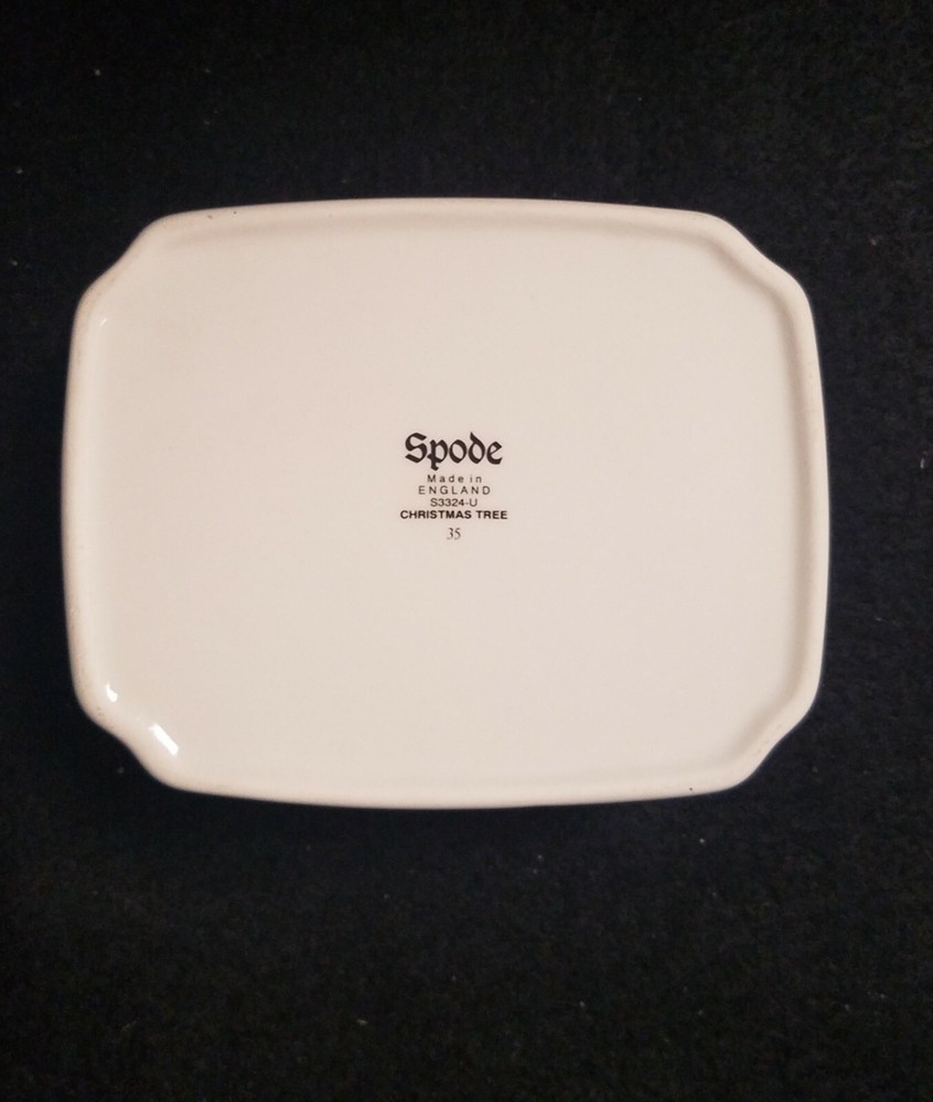 Spode Christmas Tree Medium Candy Dish Made In England
