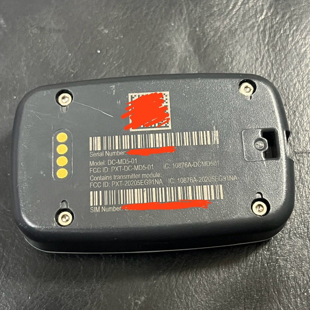 ADT DC-MD5-01 On-The-Go Personal Emergency Response Mobile Button UNTESTED