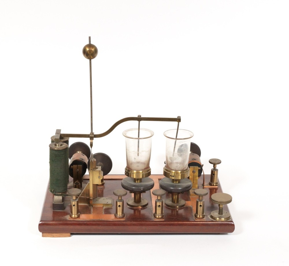 C. 1860 Foucault Switch * Early, Automatic Electrical Interrupter * Exceptional