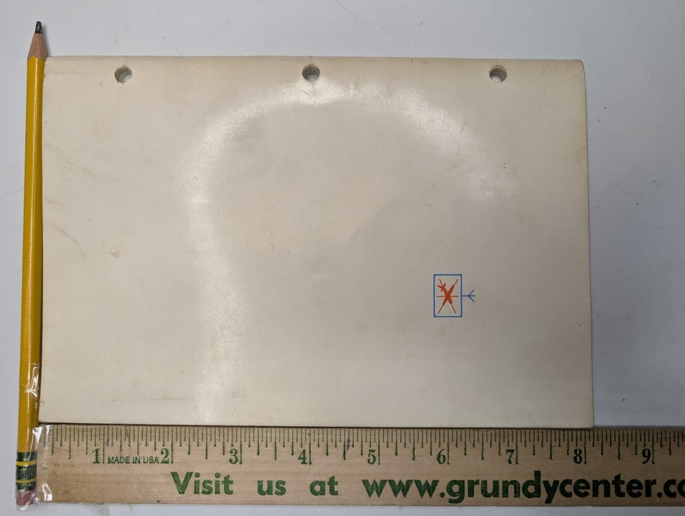 1965 Sanderson Films Navigation Private Course Book Aviation Training Manual 9G