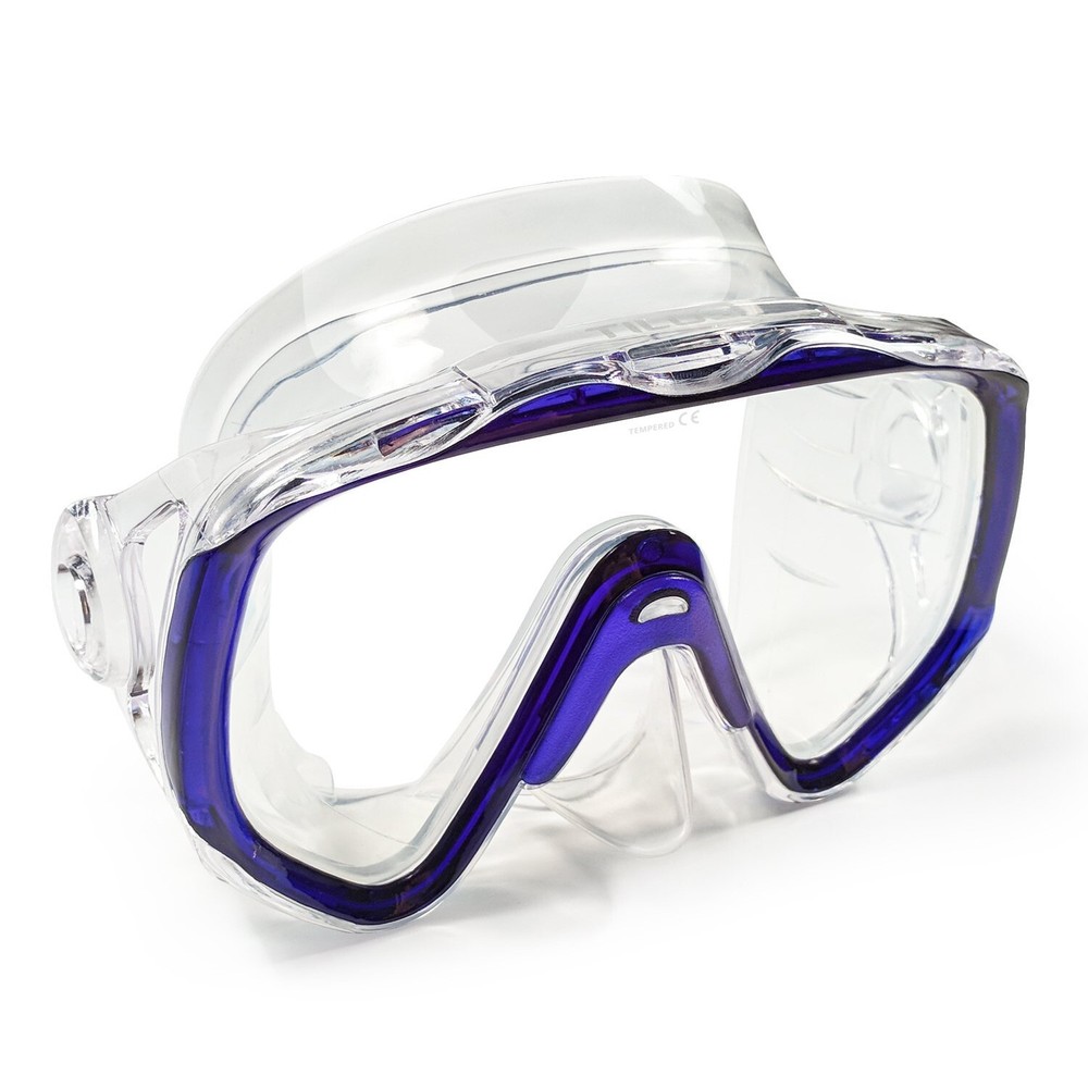 Open Box Tilos Titanica Dive Mask - Blue