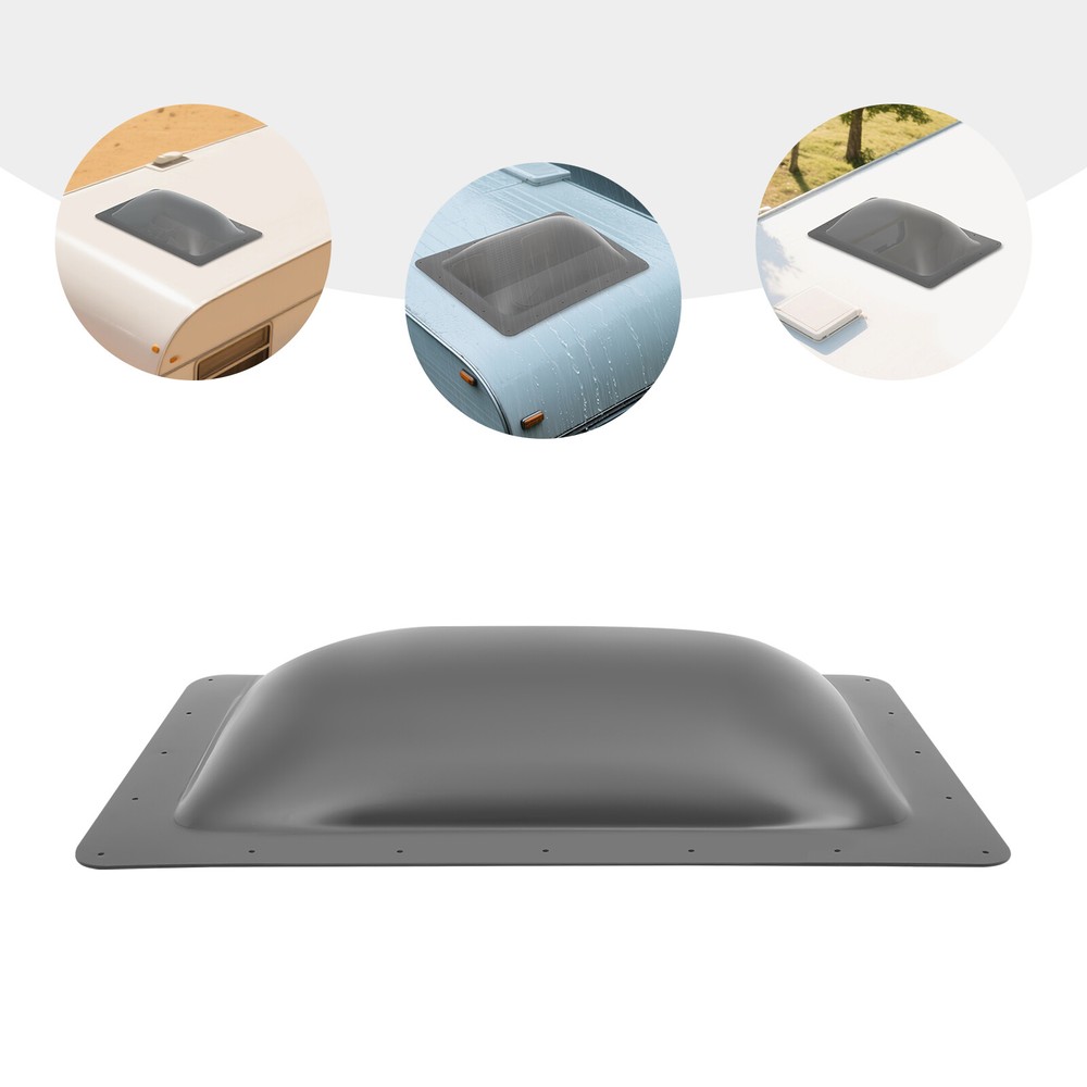 RV Venting Camper Skylight Outer Dome Skylight Skylight Replacement 18*26 Inch