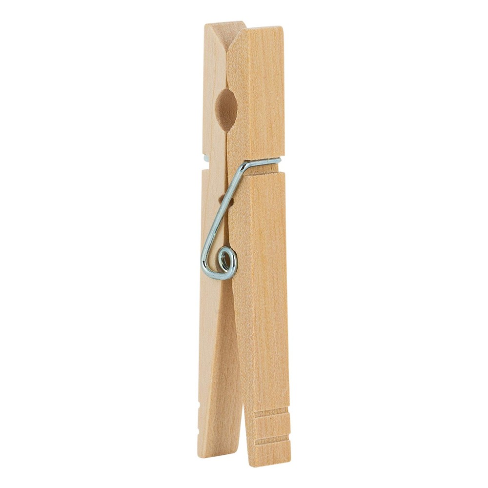 Extra Large Wooden 100 Pack Clothespins