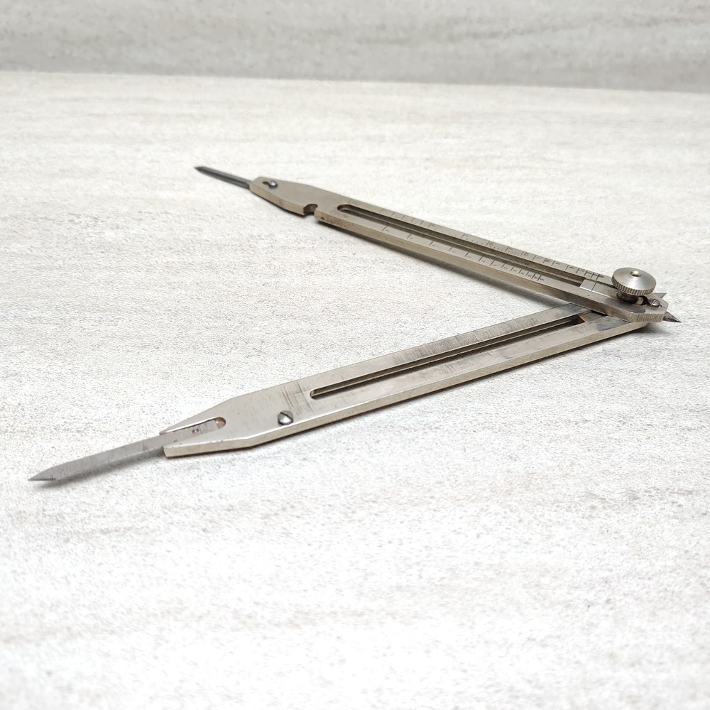 Albert Martz 7" Proportional Divider & Drafting Tool, Stuttgart Germany