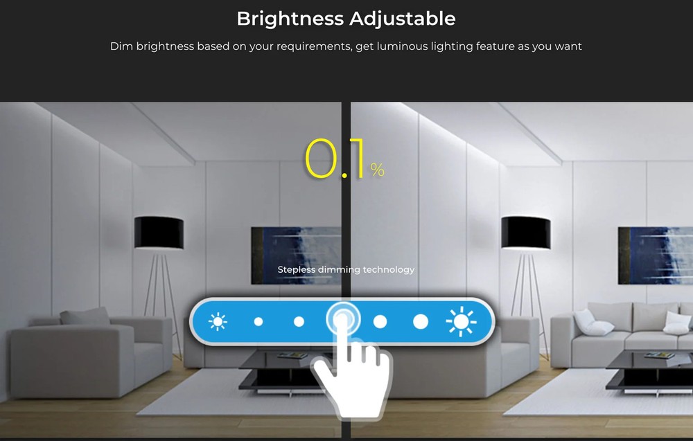 B0-B - Panel Remote (RGB+CCT) Black