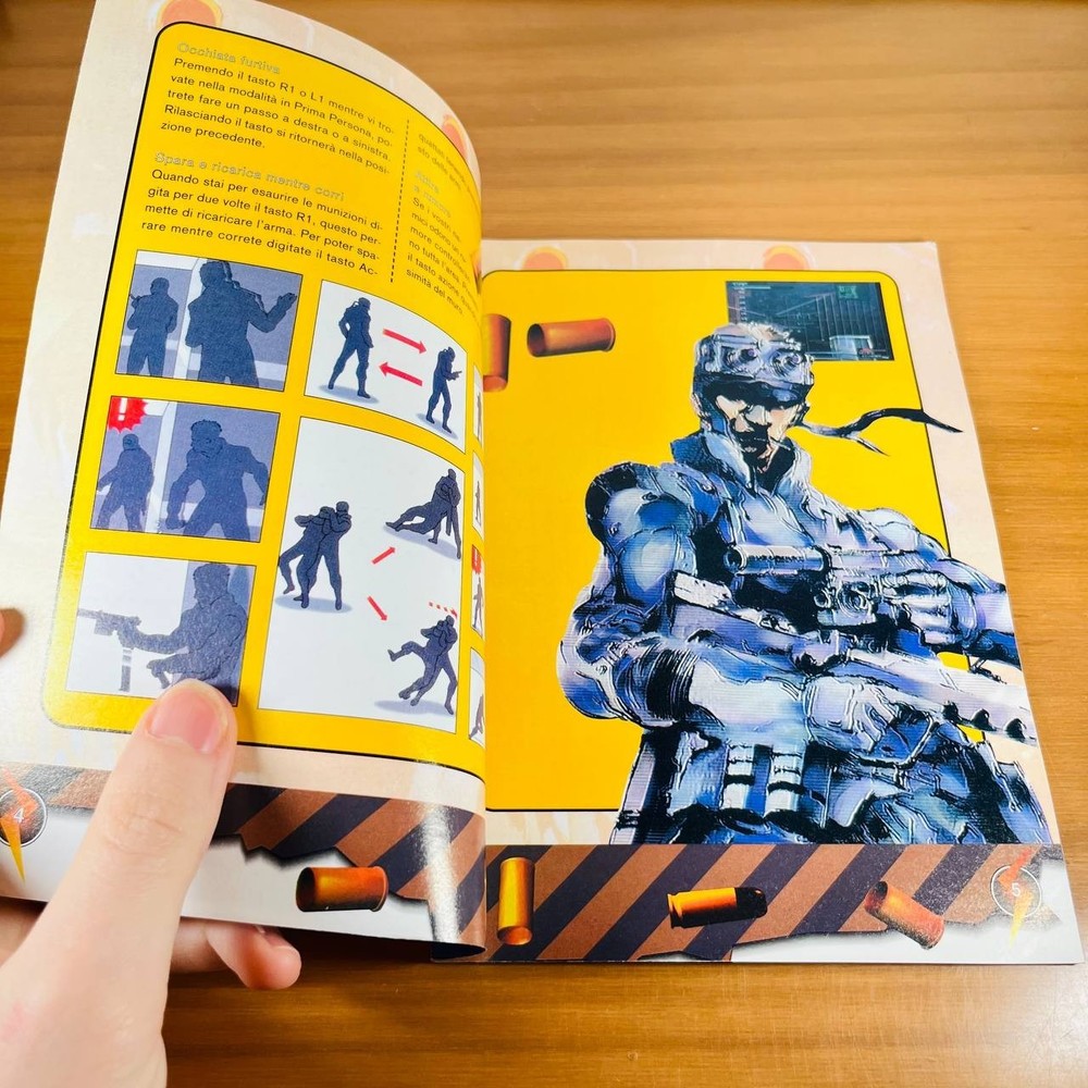 METAL GEAR SOLID GUIDE COMPLETE ITALIAN SOLUTION - FREE PS1