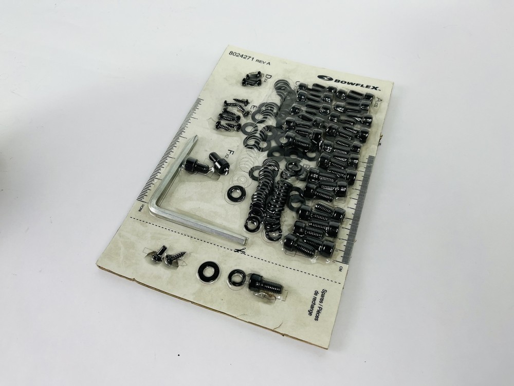 Bowflex Installation Harware Card Part 8024271 (HP35)