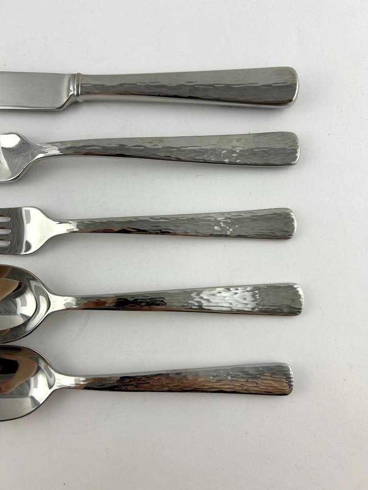 Reed and Barton Silver Echo Stainless Flatware 5 Piece Place Setting