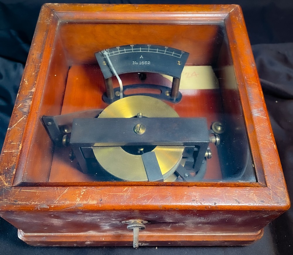 *EARLY* Induction Ammeter (ca. 1890s)