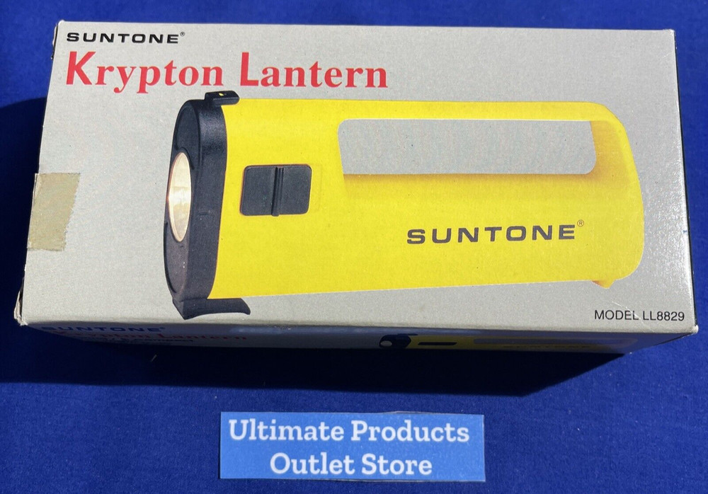 Krypton Lantern 🔦by Suntone®️, Yellow Model LL8829