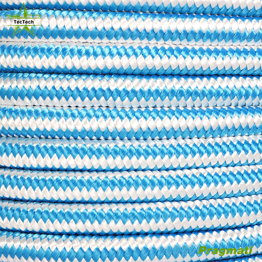 16 Strand Braided Polyester Arborist Rigging RopeStrong Pulling 1/2" x150'