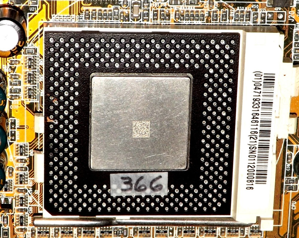 ✔️VINTAGE CPU ✔️ Intel Celeron ✔️ 366MHz Socket 370 Processor ✔️ for RETRO PCs