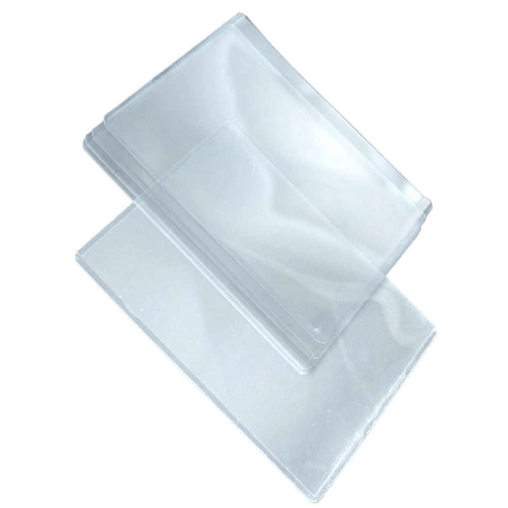 5 Pcs Clear Plastic A5 Document File Cards Holder Case