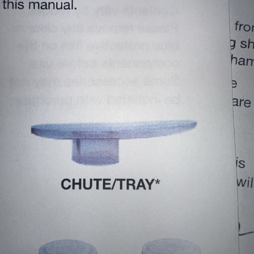 Emeril Lagasse Pasta Beyond PM-01 Replacement Chute/tray